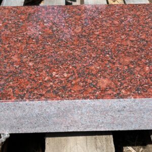 India Red Granite Flat Markers