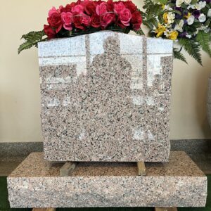 Morning Rose Granite headstones