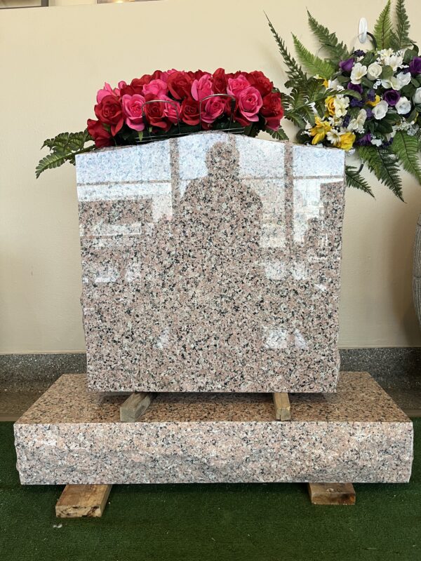 Morning Rose Granite headstones