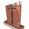 India Red Granite Pillar Cross