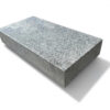 India Grey granite flat marker 12x24x4 with sawn edges