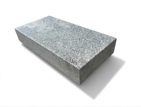 India Grey granite flat marker 12x24x4 with sawn edges